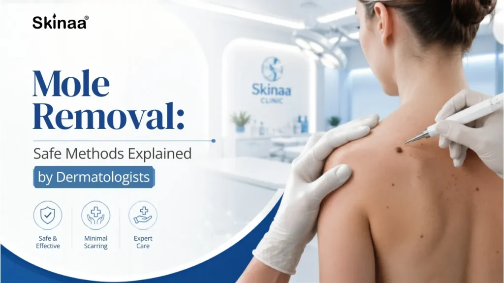mole removal tips