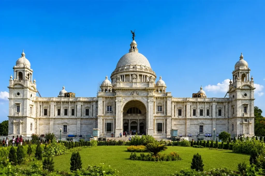 Victoria Memorial in Kolkata, West Bengal representing the location of Skinaa Clinic Kolkata branch for advanced skin, hair and aesthetic treatments.
